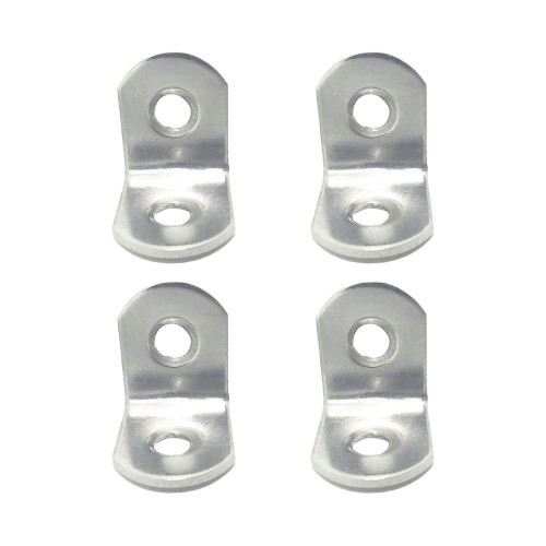 Ángulo Refuerzo Acero Inox 20 x 20 x 16 mm 4 Ud EDM Ángulo Refuerzo Acero Inox 20 x 20 x 16 mm 4 Ud EDM