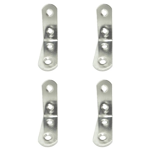 Ángulo Refuerzo Acero Inox 40 x 40 x 16 mm 4 Ud EDM