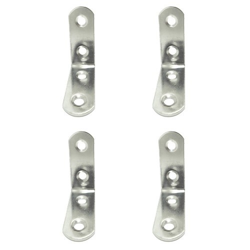 Ángulo Refuerzo Acero Inox 40 x 40 x 16 mm 4 Ud EDM Ángulo Refuerzo Acero Inox 40 x 40 x 16 mm 4 Ud EDM