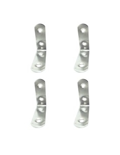 Ángulo Refuerzo Acero Inox 50 x 50 x 16 mm 4 Ud EDM