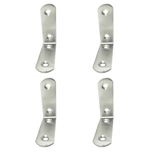 Ángulo Refuerzo Acero Inox 60 x 60 x 19 mm 4 Ud EDM