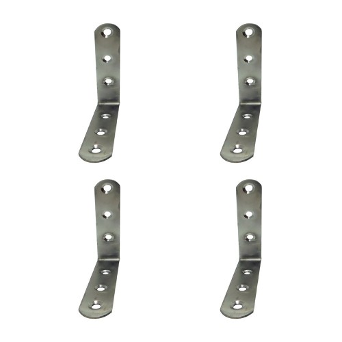 Ángulo Refuerzo Acero Inox 100 x 100 x 19 mm 4 Ud EDM