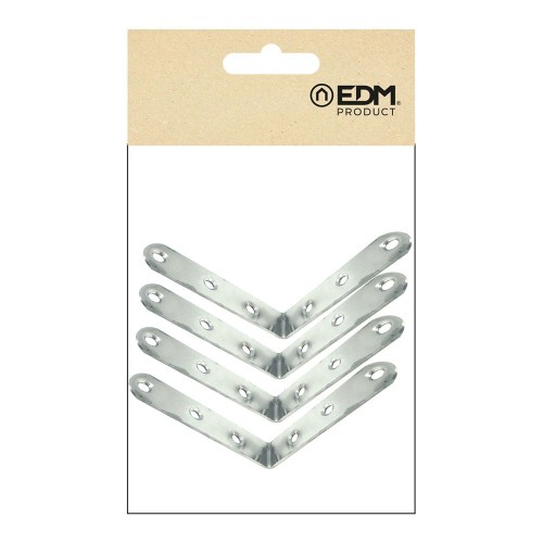Ángulo Refuerzo Acero Inox 100 x 100 x 19 mm 4 Ud EDM