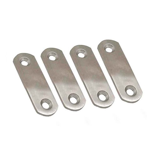 Placa Recta Unión Acero Inox 60 x 16 x 1.5 mm 4 Ud EDM