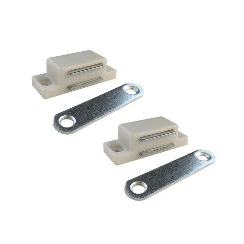 Cierre Magnético 56 x 18 mm Blanco 2 Ud EDM Cierre Magnético 56 x 18 mm Blanco 2 Ud EDM