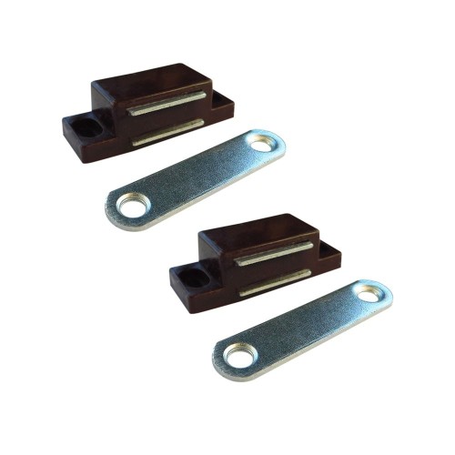 Cierre Magnético 56 x 18 mm Marrón 2 Ud EDM