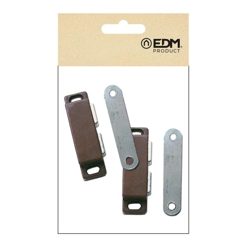 Cierre Magnético 56 x 18 mm Marrón 2 Ud EDM