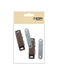Cierre Magnético 42 x 18 mm Marrón 2 Ud EDM 2