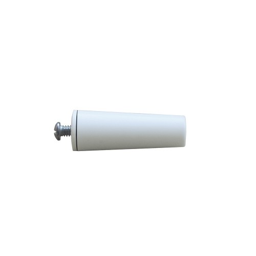 Tope Persiana Plástico 40mm Blanco 25 Unidades EDM