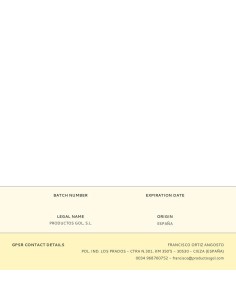 Cinta Persiana Nylon 18mmx6m Blanco Negro EDM 2