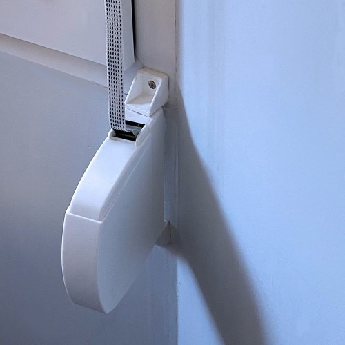 Recogedor Abatible ABS 175x32x120mm Para Cinta 18mm Blanco EDM