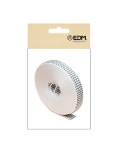 Cinta Persiana Polipropileno 14mmx6m Blanco Moteado Negro EDM 2