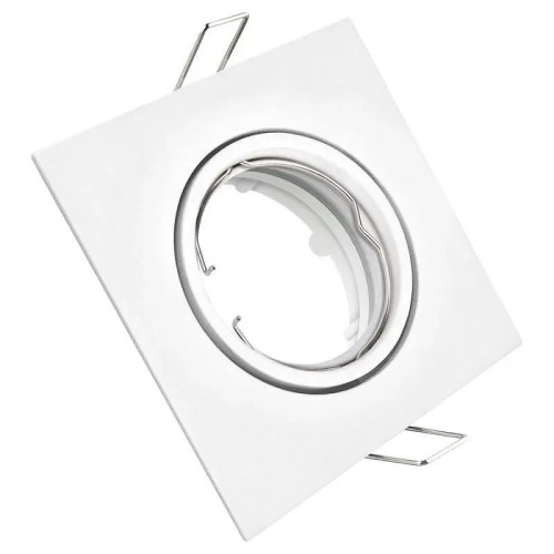 Kit aro basculante cuadrado blanco - 1