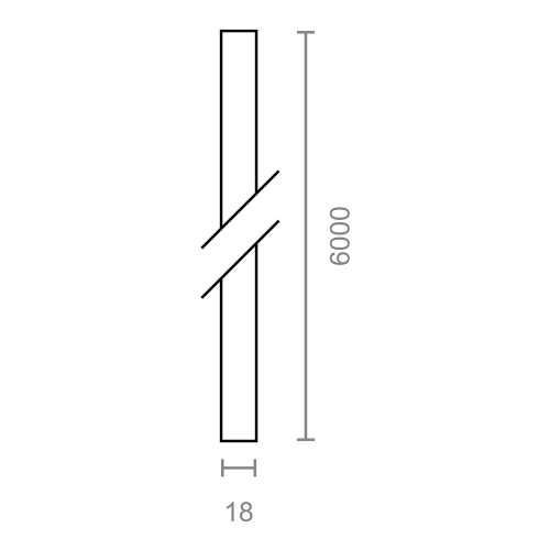 Cinta Persiana Polipropileno 18mmx6m Gris EDM