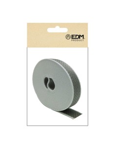 Cinta Persiana Polipropileno 22mmx6m Gris Blanco EDM 2