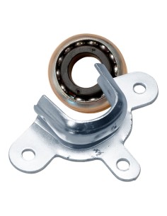 Soporte Acero Zincado 12mm 28mm 68x40mm Rodamiento EDM