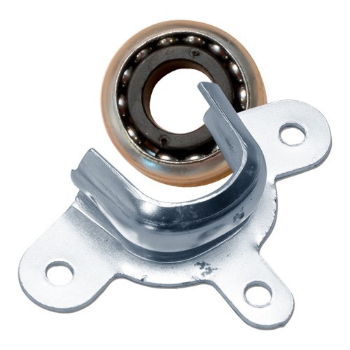 Soporte Acero Zincado 12mm 28mm 68x40mm Rodamiento EDM