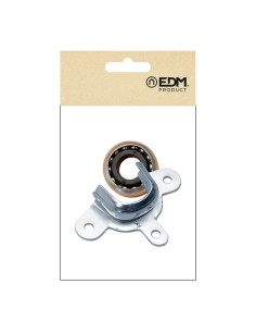 Soporte Acero Zincado 12mm 28mm 68x40mm Rodamiento EDM 2