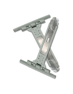 Tirante Fleje Poliamida Acero Inox 150x105x10mm Gris 2 Uds EDM