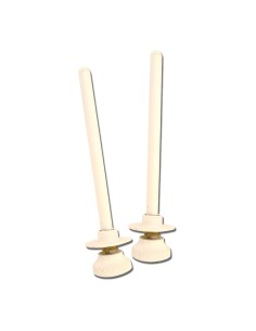 Seguro Persiana Acero 120x25x8mm Blanco EDM