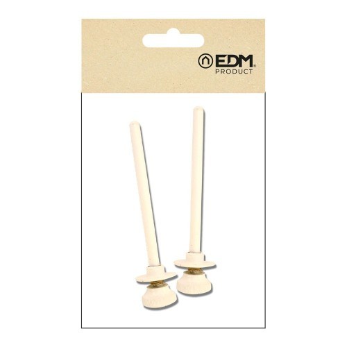 Seguro Persiana Acero 120x25x8mm Blanco EDM