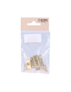 Cerrojo Pasador Latón Pulido 35mm Dorado EDM 2