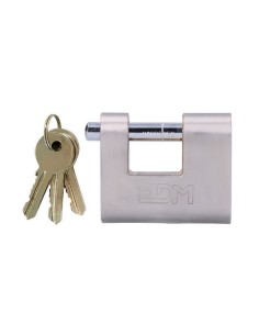 Candado Reforzado Latón 50x47x20mm 3 Llaves EDM