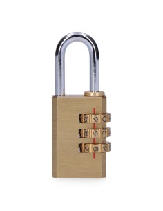 Candado Combinación Latón 28x12x41mm Arco 5mm 12x27mm EDM