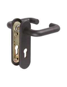 Manivela Nylon 172x46.5mm Negro Cuadradillo Acero 9x9x140mm EDM