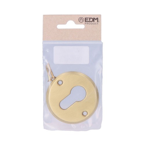 Bocallave Latón 60mm Dorado EDM