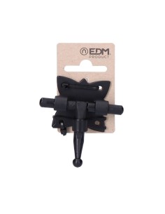 Cerrojo Pasador Acero 40mm Pasador 65mm Negro EDM