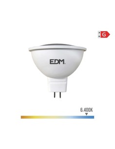 Bombilla LED Dicroica MR16 5W 12V 450lm 6400K Luz Fría EDM