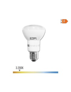 Bombilla LED Reflectora E27 7W 600lm 3200K Luz Cálida EDM