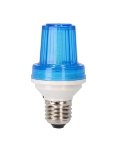 Bombilla LED Flash E27 1W Luz Azul EDM