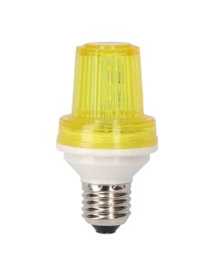 Bombilla LED Flash E27 1W Luz Amarilla EDM