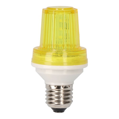 Bombilla LED Flash E27 1W Luz Amarilla EDM