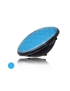 Lámpara LED PAR56 15W 1300lm 252LEDs 12V Luz Azul IP68 EDM