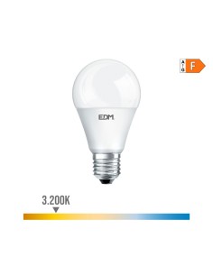 Bombilla LED Standard E27 7W 600lm 3200K Luz Cálida EDM
