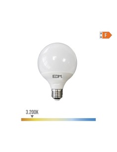 Bombilla Globo LED E27 10W 932lm 3200K Luz Cálida EDM