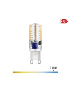 Bombilla LED G9 Silicona 2.5W 170lm 6400K Luz Fría EDM
