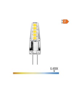 Bombilla LED Silicona G4 2W 12V 180lm 6400K Luz Fría EDM