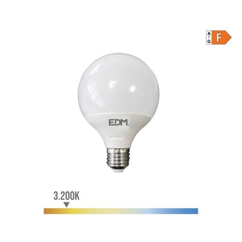 Bombilla Globo LED E27 15W 1521lm 3200K Luz Cálida EDM