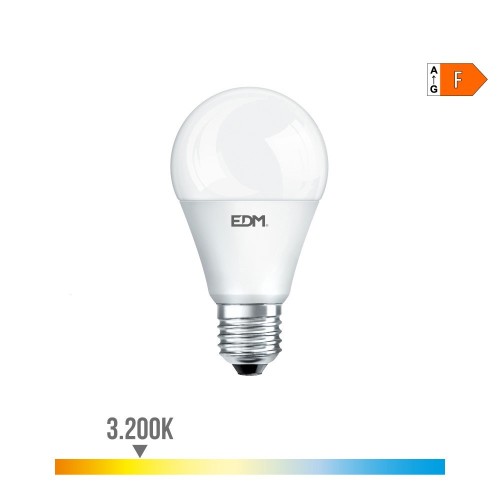 Bombilla LED Standard 10W E27 12V 3200K Luz Cálida EDM
