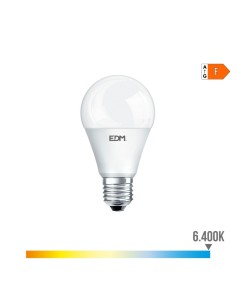 Bombilla LED Standard 12V 10W E27 6400K Luz Fría EDM