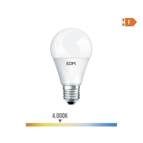 Bombilla LED E27 10W 932lm 4000K Luz Neutra EDM
