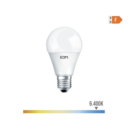 Bombilla LED Standard E27 10W 810lm 6400K Luz Fría EDM