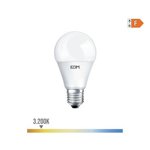 Bombilla LED Standard E27 10W 810lm 3200K Luz Cálida EDM