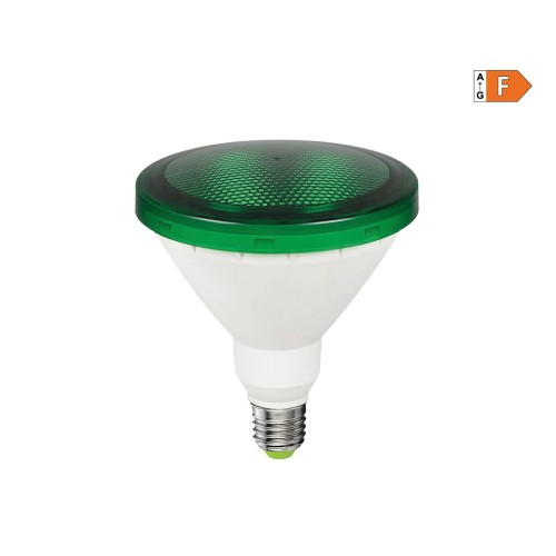 Bombilla LED PAR38 E27 15W 1200lm Verde IP64 EDM