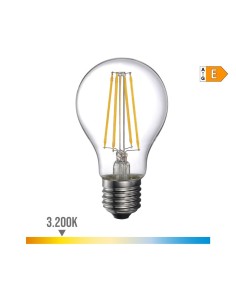 Bombilla Filamento E27 6W 800lm 3200K Luz Cálida EDM