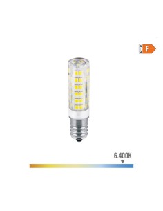 Bombilla Tubular LED E14 4.5W 450lm 6400K Luz Fría Pebetero EDM